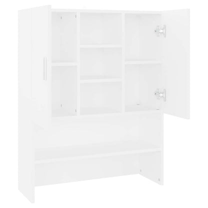 Washing Machine Cabinet 70,5x25,5x90 cm White