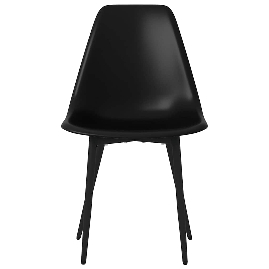 Dining Chairs PP Black 4
