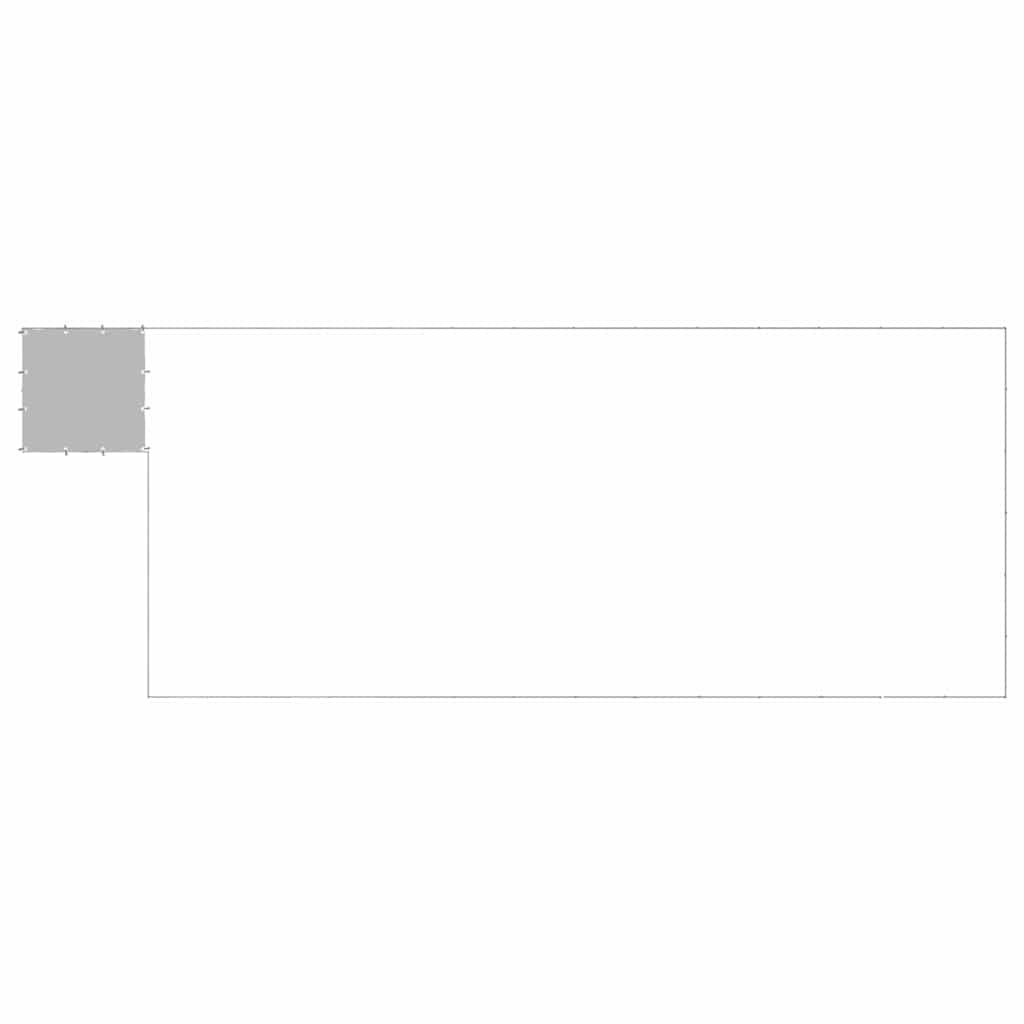 vidaXL Dog Kennel | Silver and Silver Grey | PE, powder-coated steel | Large 4