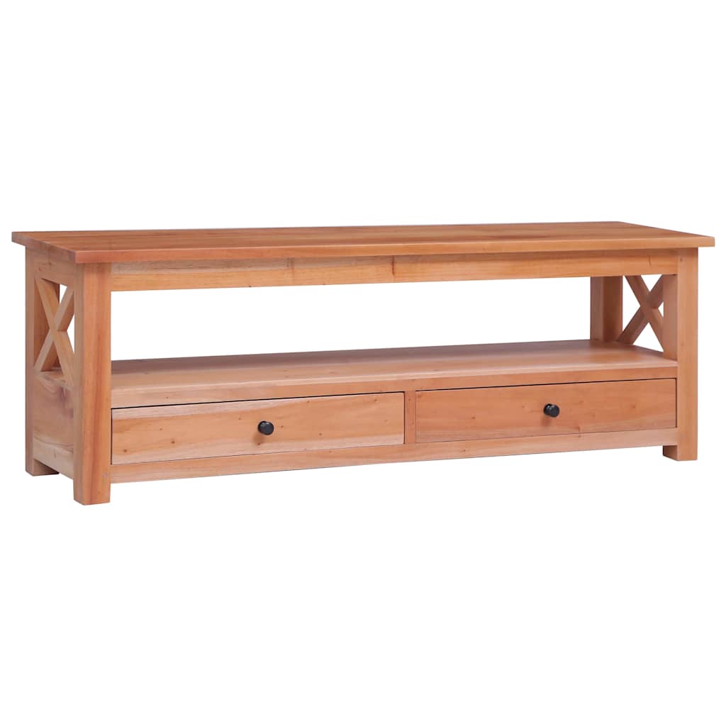 TV Cabinet 115x30x40 cm Solid Mahogany Wood 115 cm