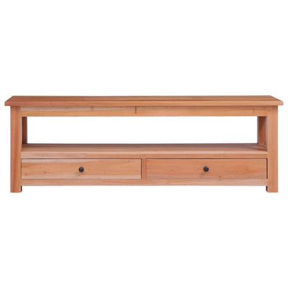 TV Cabinet 115x30x40 cm Solid Mahogany Wood 115 cm