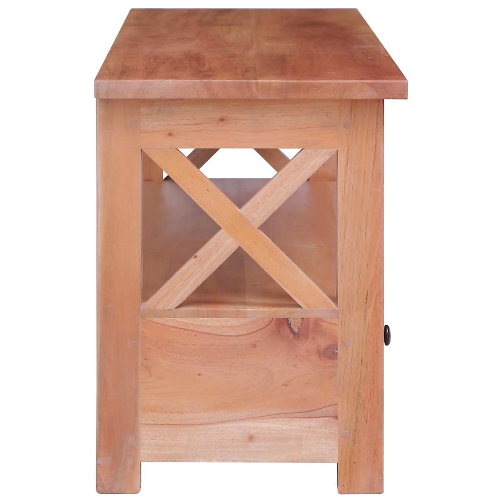 TV Cabinet 115x30x40 cm Solid Mahogany Wood 115 cm