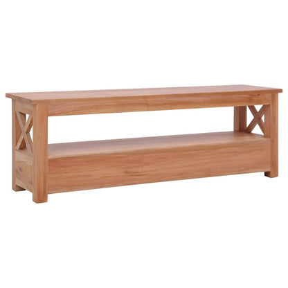 TV Cabinet 115x30x40 cm Solid Mahogany Wood 115 cm