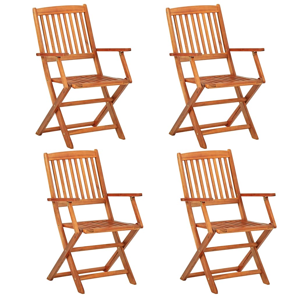 vidaXL 13 Piece Garden Dining Set 280x90x75 cm Solid Wood Acacia 3