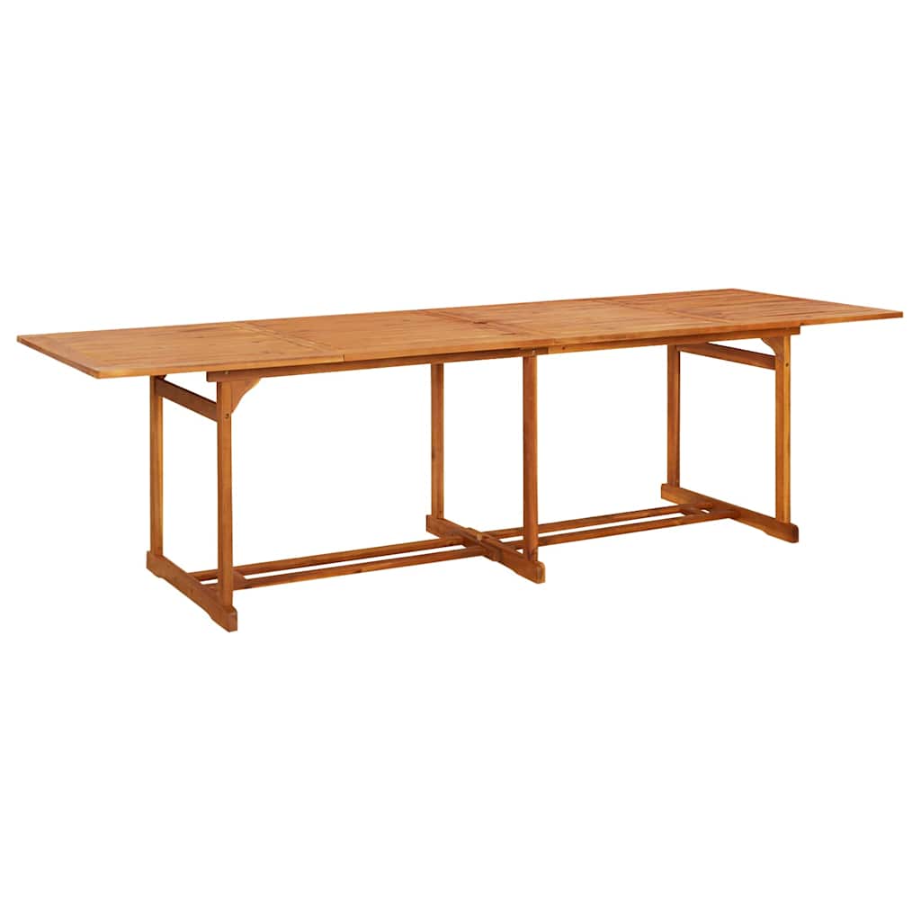 vidaXL 13 Piece Garden Dining Set 280x90x75 cm Solid Wood Acacia 6