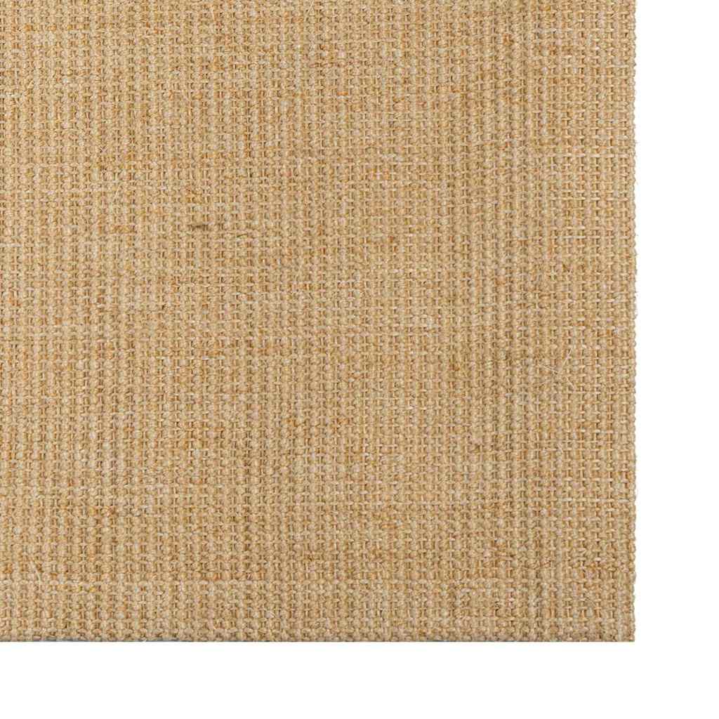 Rug Natural Sisal 100 cm 100 cm