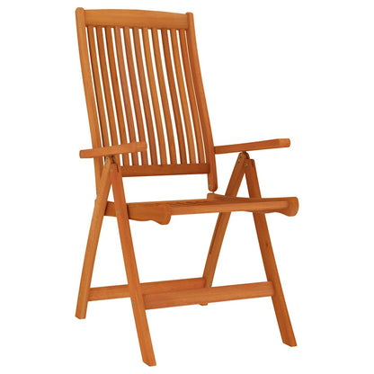 vidaXL 7 Piece Garden Dining Set Solid Wood Eucalyptus 5