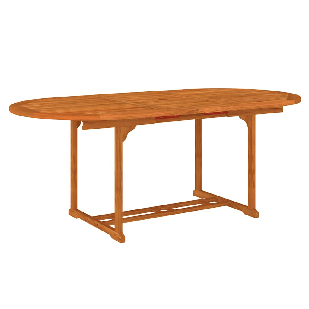 vidaXL 7 Piece Garden Dining Set Solid Wood Eucalyptus 6