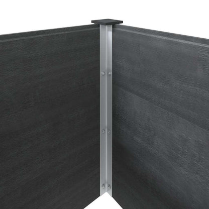 vidaXL Garden Raised Bed 300x100x91 cm WPC Grey 6