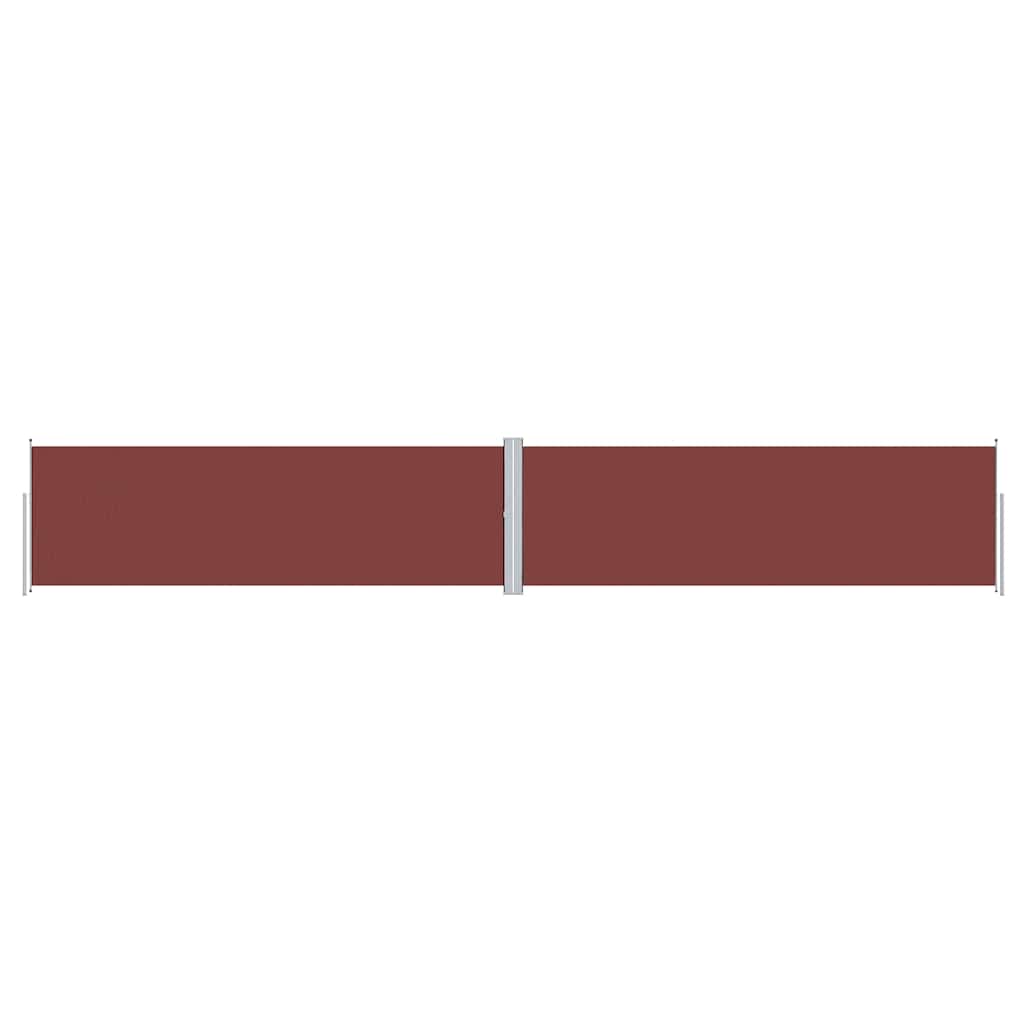 Retractable Side Awning Brown 100 x 600 cm – 200 x 1200 cm 160 x 1000 cm