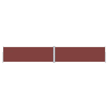 Retractable Side Awning Brown 100 x 600 cm – 200 x 1200 cm 160 x 1000 cm
