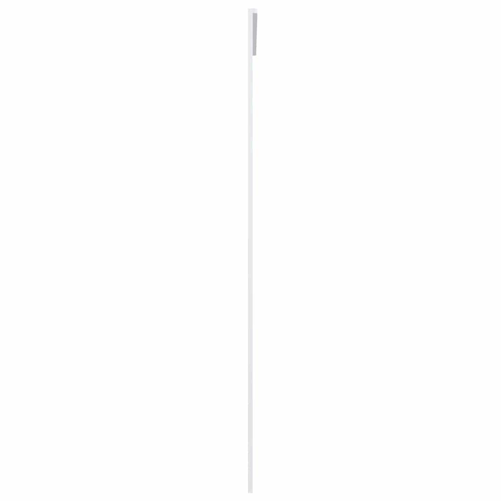 Sliding Door ESG Glass and Aluminium 102.5x205 cm White Frosted