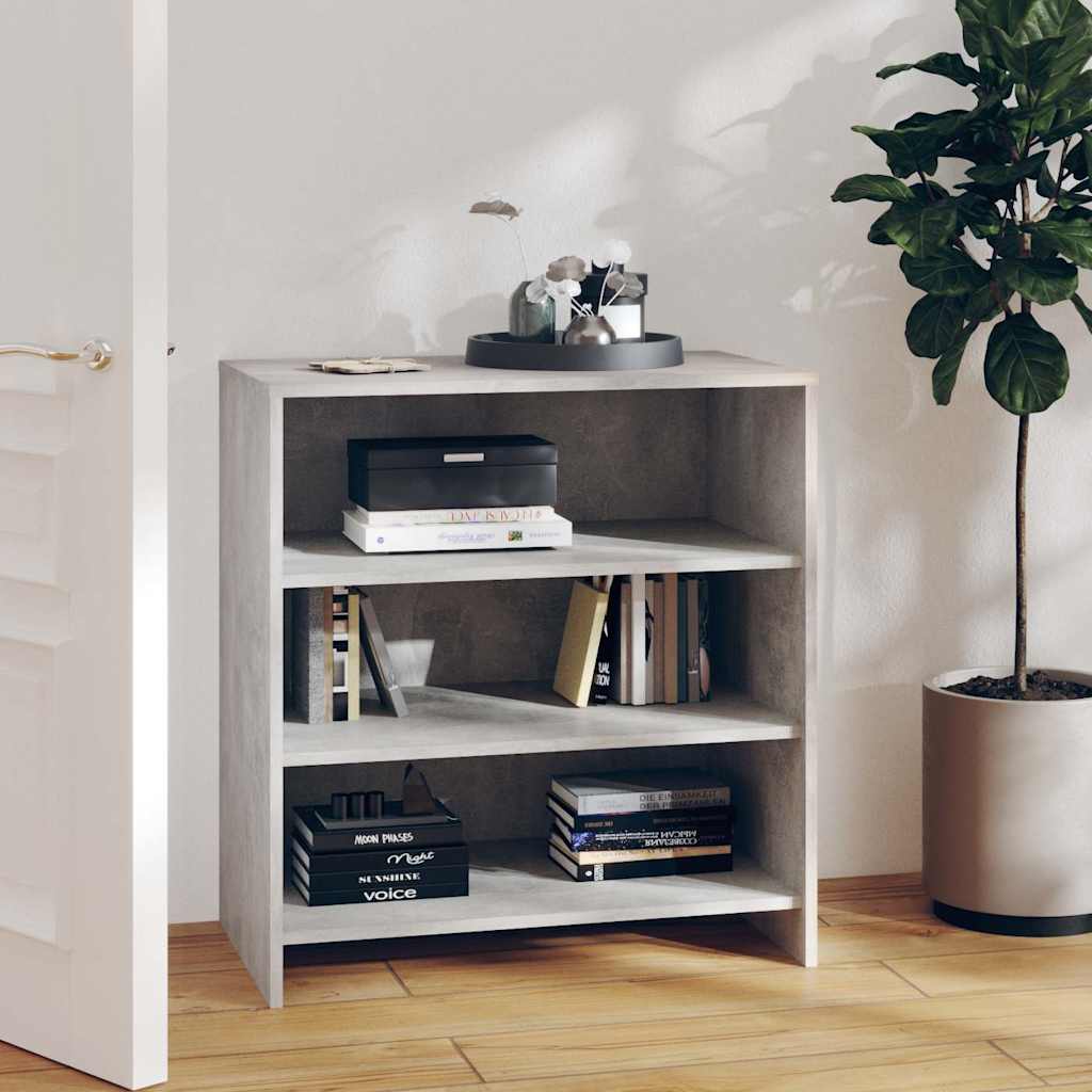 Sideboard 70x40,5x75 cm Engineered Wood Concrete grey
