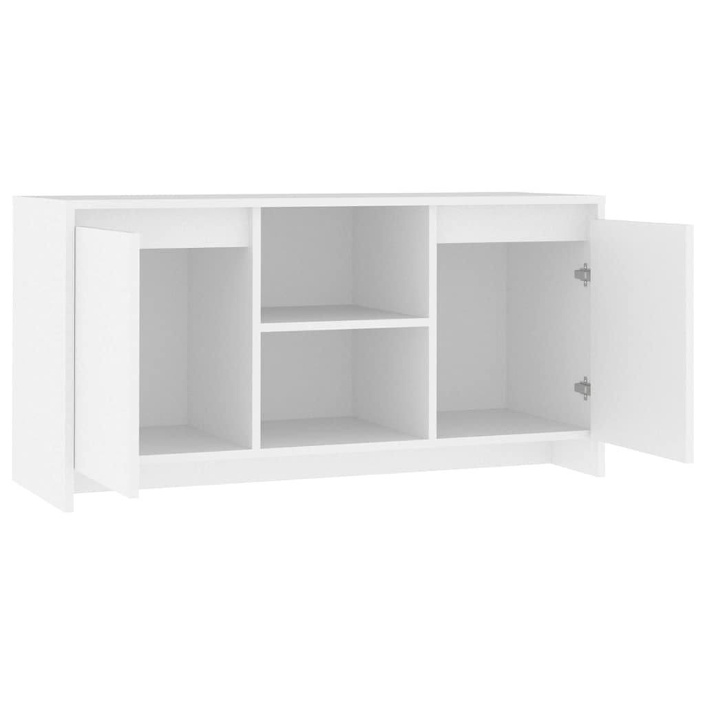 TV Cabinet 102x37,5x52,5 cm Engineered Wood White