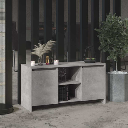 TV Cabinet 102x37,5x52,5 cm Engineered Wood Concrete grey