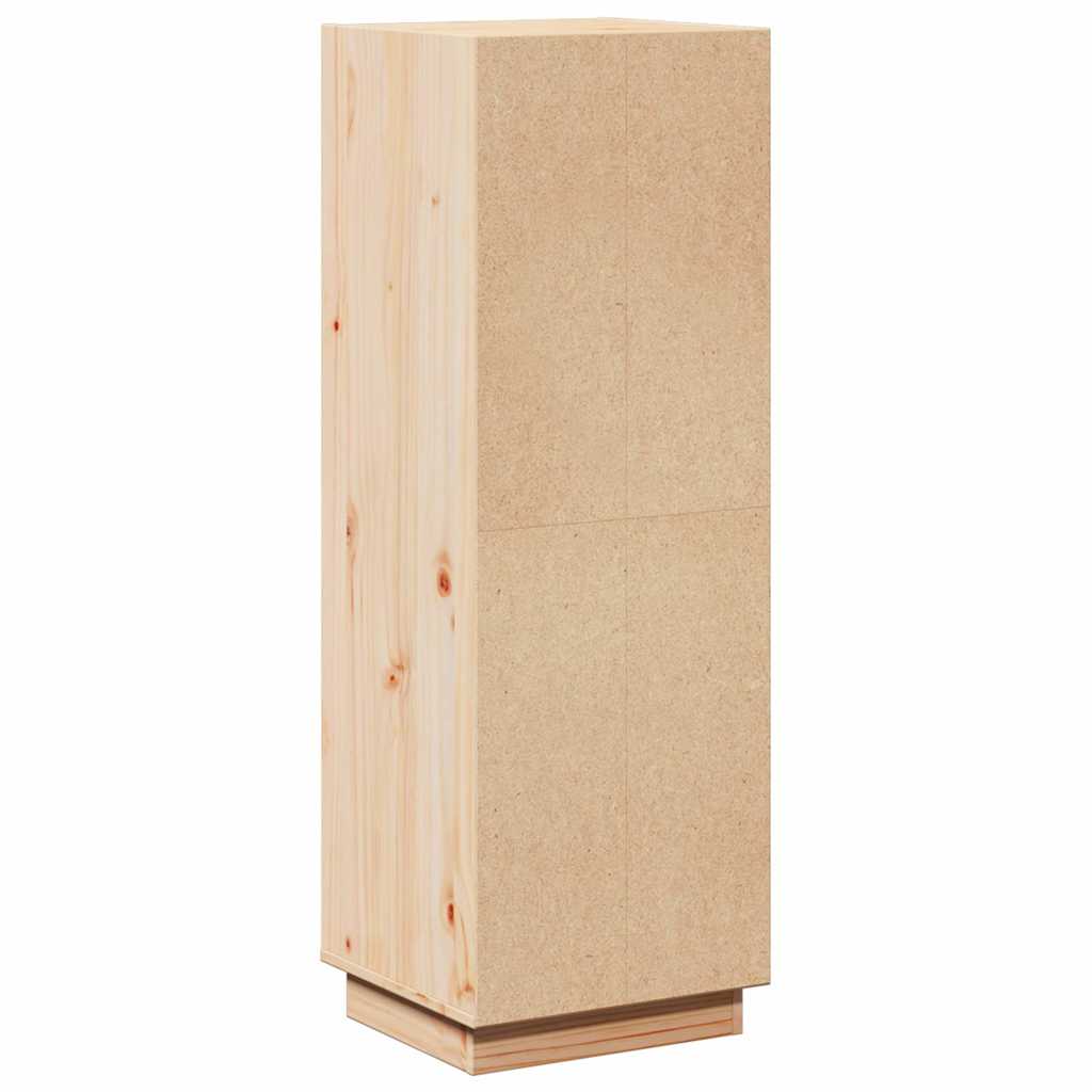 Highboard 37x34x110 cm Solid Wood Pine Natural