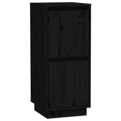 Sideboards 31,5x34x75 cm Solid Wood Pine Black