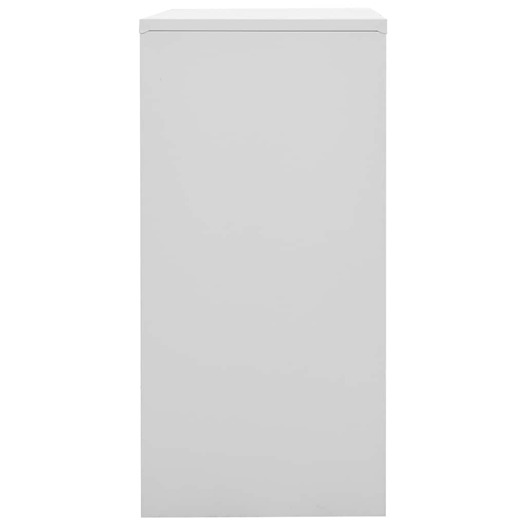 vidaXL Locker Cabinets 5 pcs Light Grey and Green 90x45x92,5 cm Steel 4