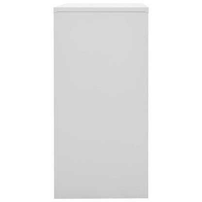 vidaXL Locker Cabinets 5 pcs Light Grey and Green 90x45x92,5 cm Steel 4