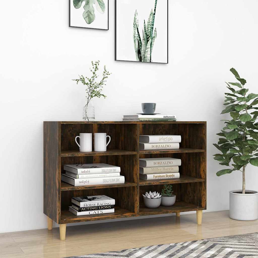Sideboard 103,5x35x70 cm Engineered Wood Smoked oak