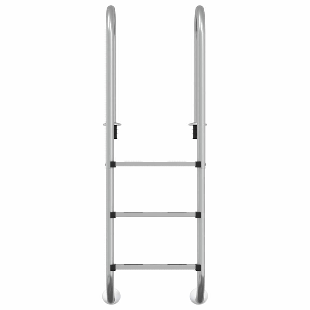 Pool Ladder 304 Stainless Steel 54 x 38 x 158 cm For concrete surface