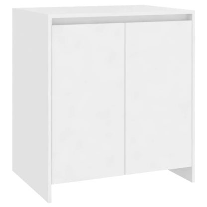 2 Piece Sideboard Engineered Wood White