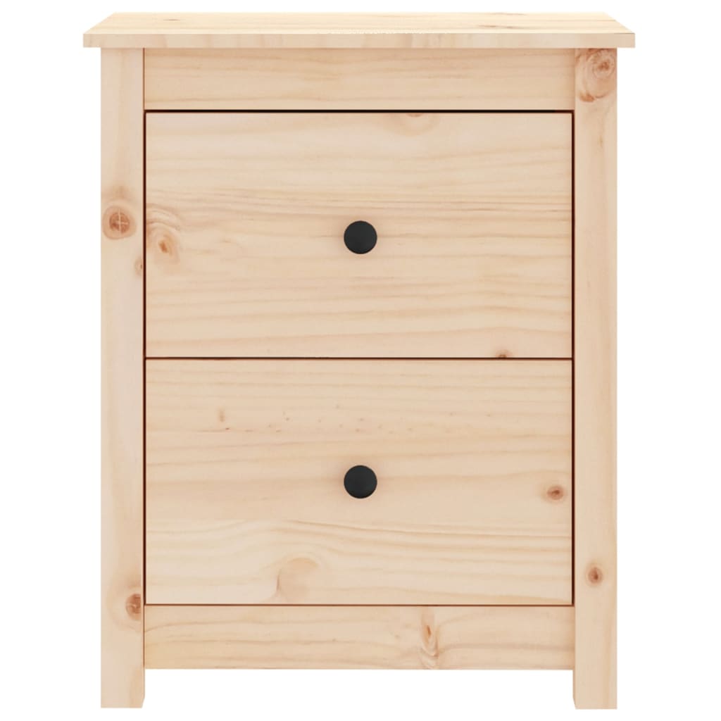 vidaXL Bedside Cabinets 2 pcs 50x35x61.5 cm Solid Wood Pine