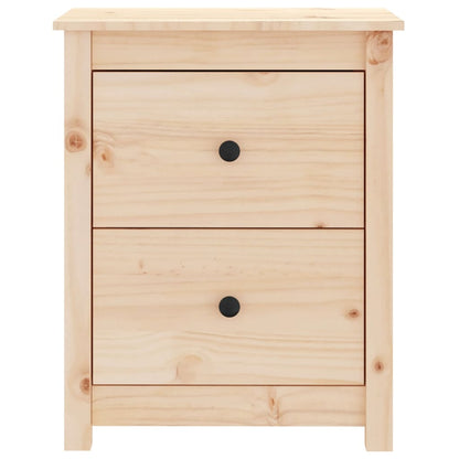 vidaXL Bedside Cabinets 2 pcs 50x35x61.5 cm Solid Wood Pine