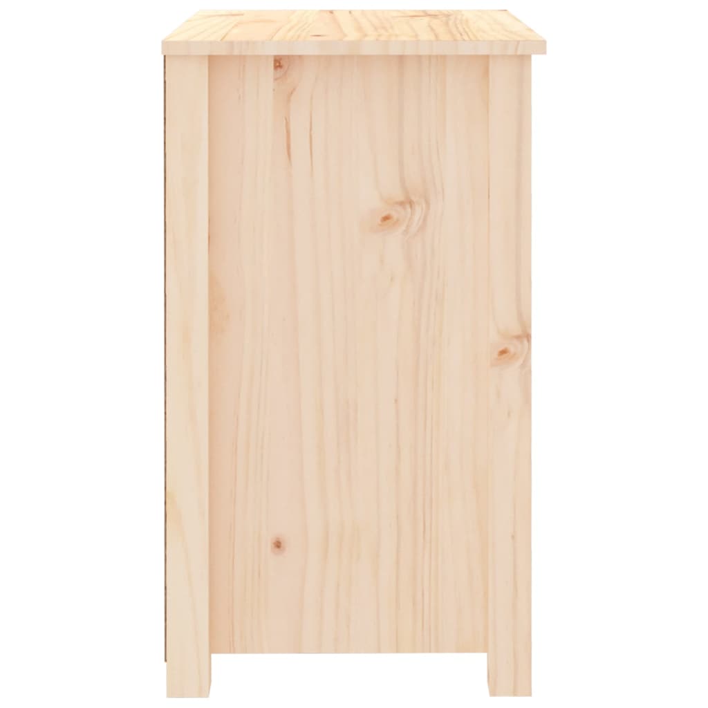 vidaXL Bedside Cabinets 2 pcs 50x35x61.5 cm Solid Wood Pine