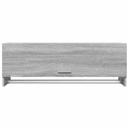 Wardrobe 100x32,5x35 cm Engineered Wood Grey sonoma 100 x 32.5 x 35 cm