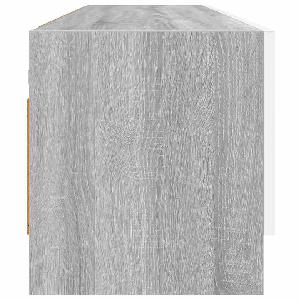 Wardrobe 100x32,5x35 cm Engineered Wood Grey sonoma 100 x 32.5 x 35 cm