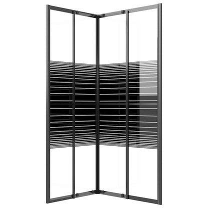 Shower Cabin ESG 90 cm 70 cm Striped