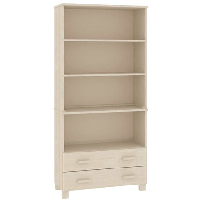Highboard "HAMAR" Solid Wood Pine Honey brown