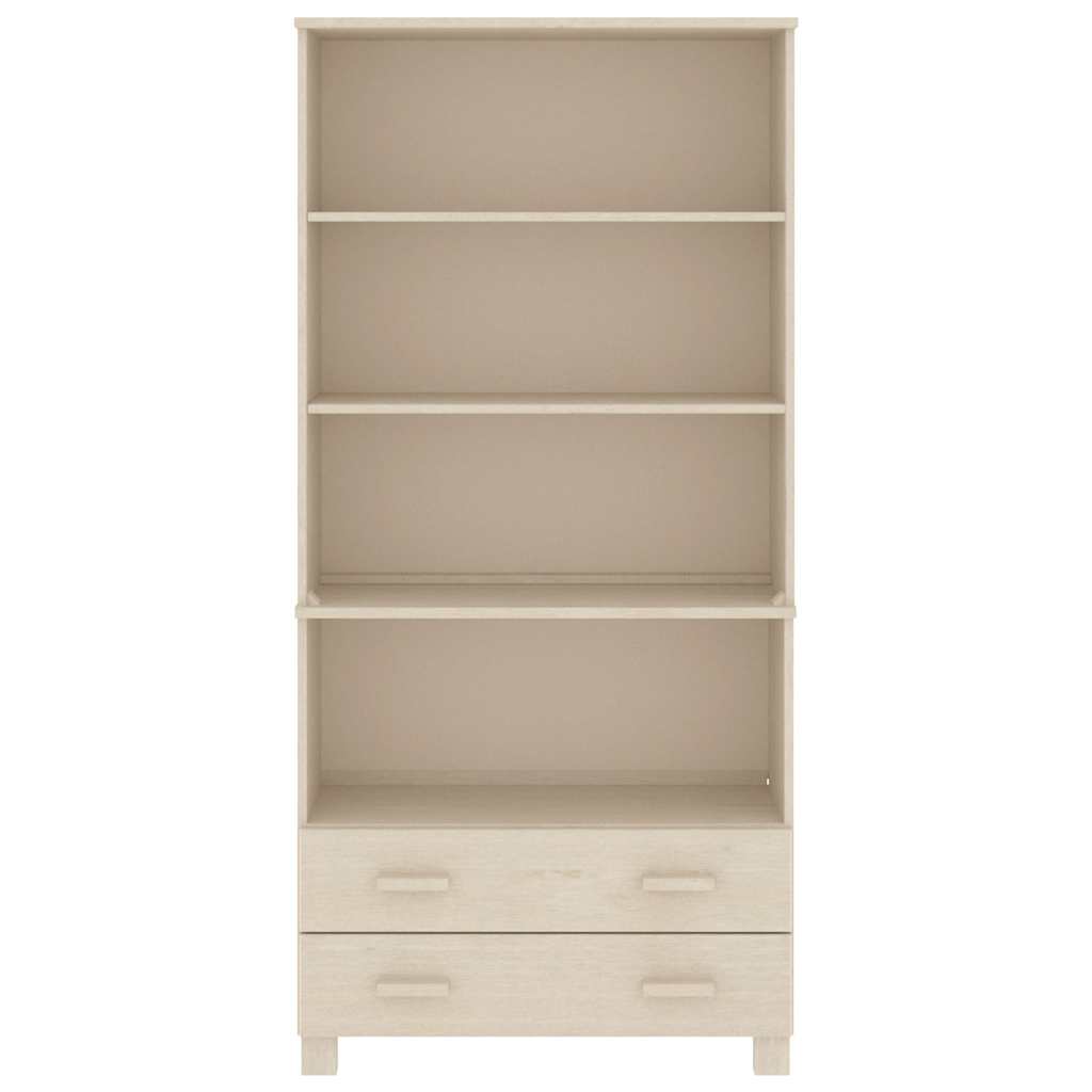 Highboard "HAMAR" Solid Wood Pine Honey brown