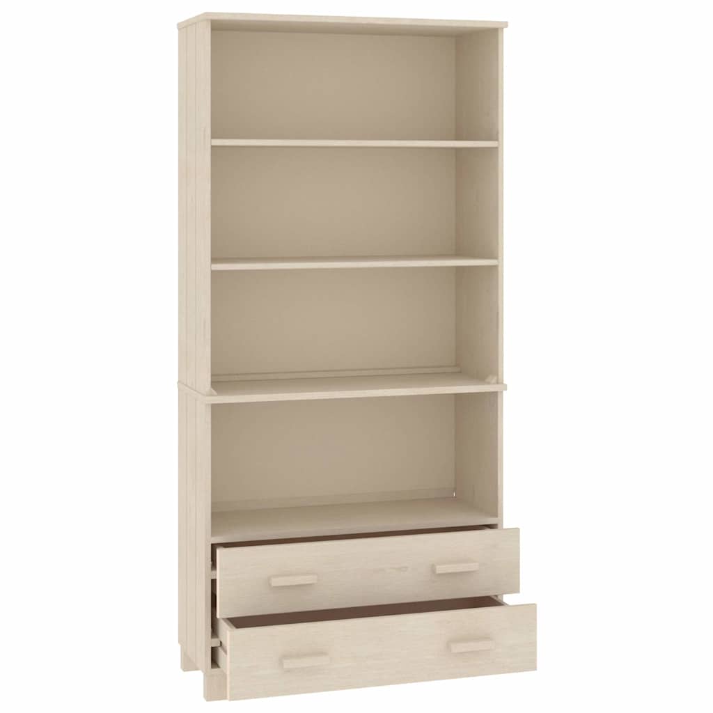Highboard "HAMAR" Solid Wood Pine Honey brown