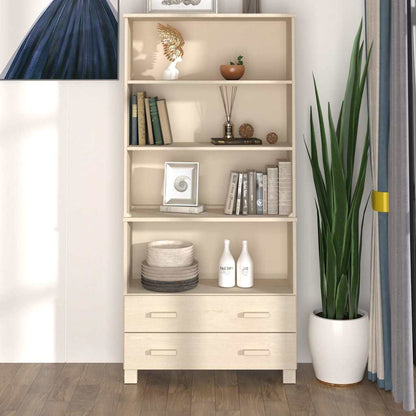 Highboard "HAMAR" Solid Wood Pine Honey brown