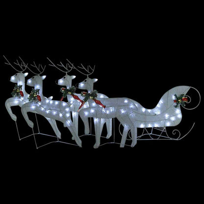 Reindeer & Sleigh Christmas Decoration 100 LEDs Outdoor 4