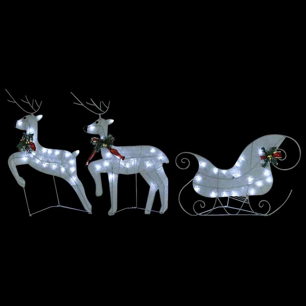 Reindeer & Sleigh Christmas Decoration 100 LEDs Outdoor 4