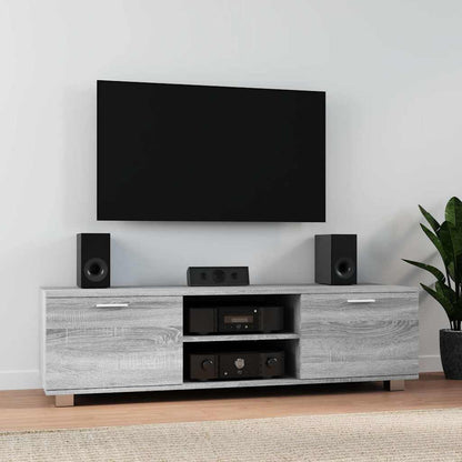TV Cabinet 120x40,5x35 cm Engineered Wood Grey sonoma 140 cm