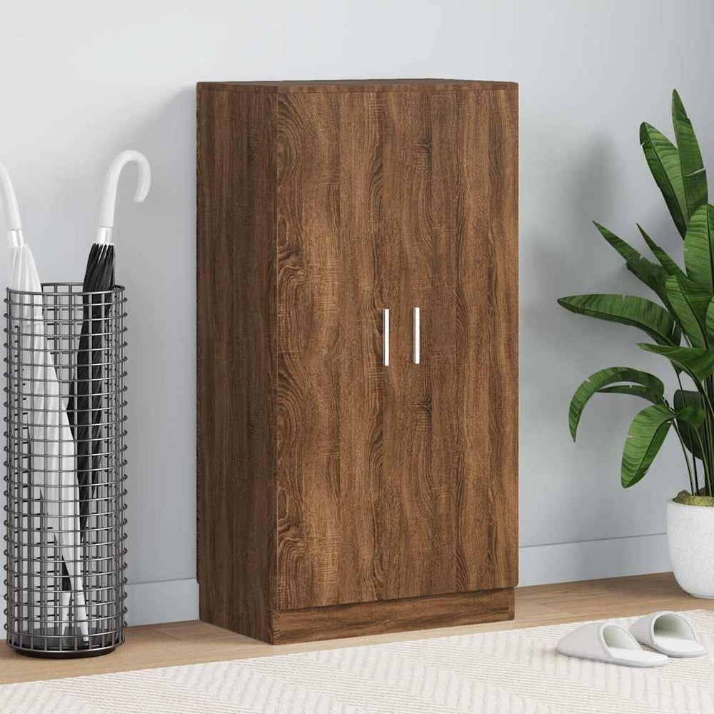 vidaXL Shoe Cabinet 55x35x108 cm Engineered Wood