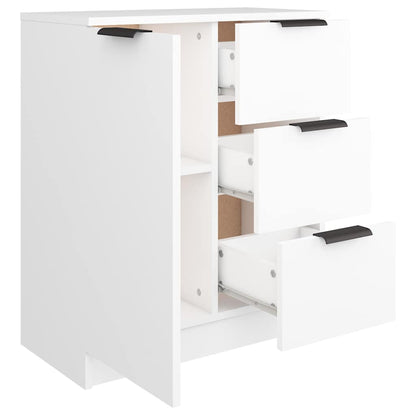 Sideboard 60x30x70 cm Engineered Wood White