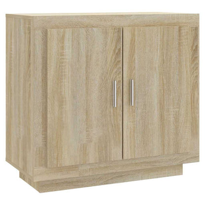 Sideboard 80x40x75 cm Engineered Wood Sonoma oak