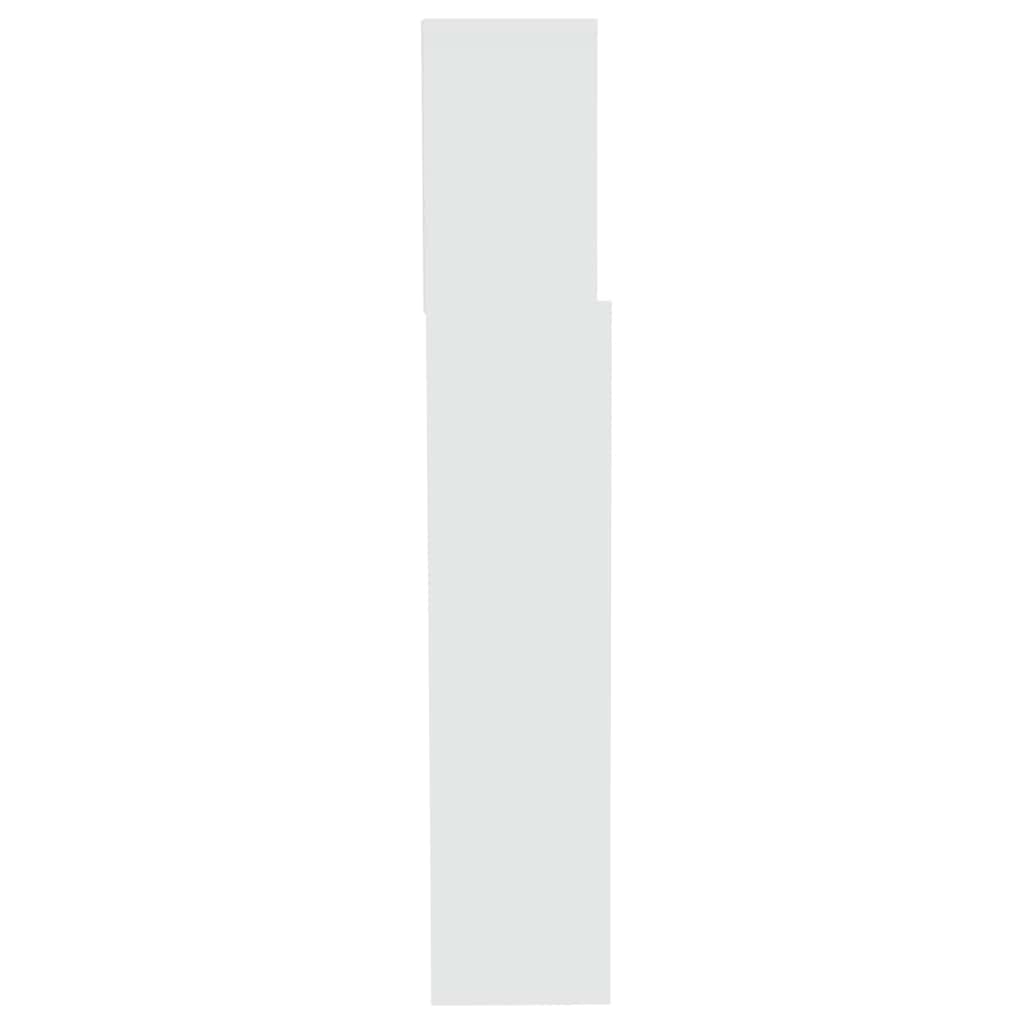 Headboard Cabinet 200x19x103.5 cm White