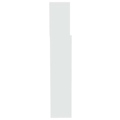 Headboard Cabinet 200x19x103.5 cm White