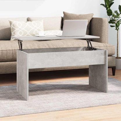 Coffee Table 80x50,5x41,5 cm Engineered Wood Concrete grey 102 x 55 x 52.5 cm