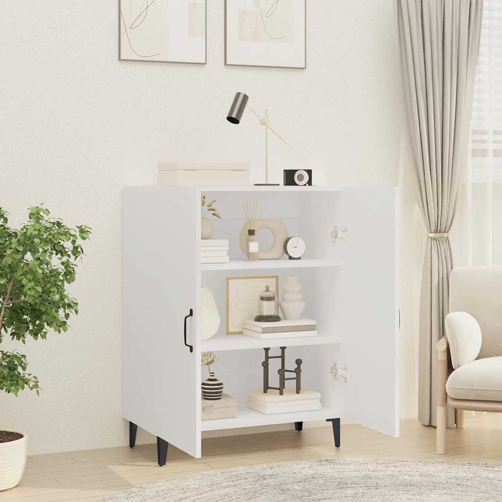Sideboard 70x34x90 cm Engineered Wood White