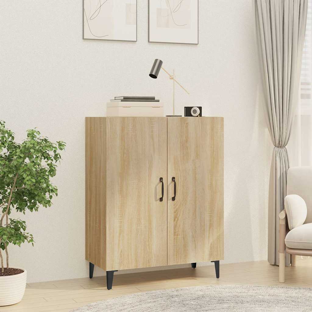 Sideboard 70x34x90 cm Engineered Wood Sonoma oak