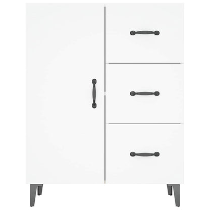 Sideboard 69,5x34x90 cm Engineered Wood White