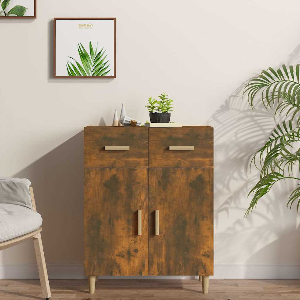 Sideboard 69,5x34x89 cm Engineered Wood Smoked oak