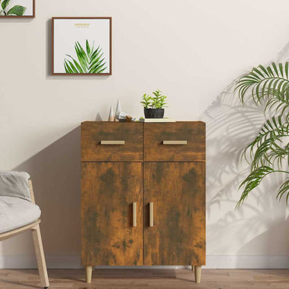 Sideboard 69,5x34x89 cm Engineered Wood Smoked oak